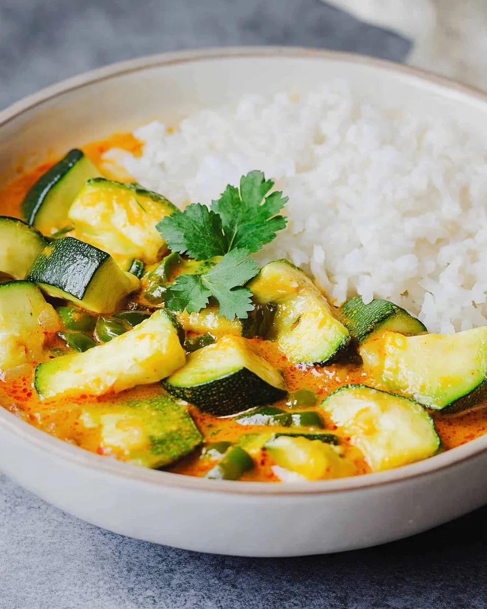 Zucchini-Curry