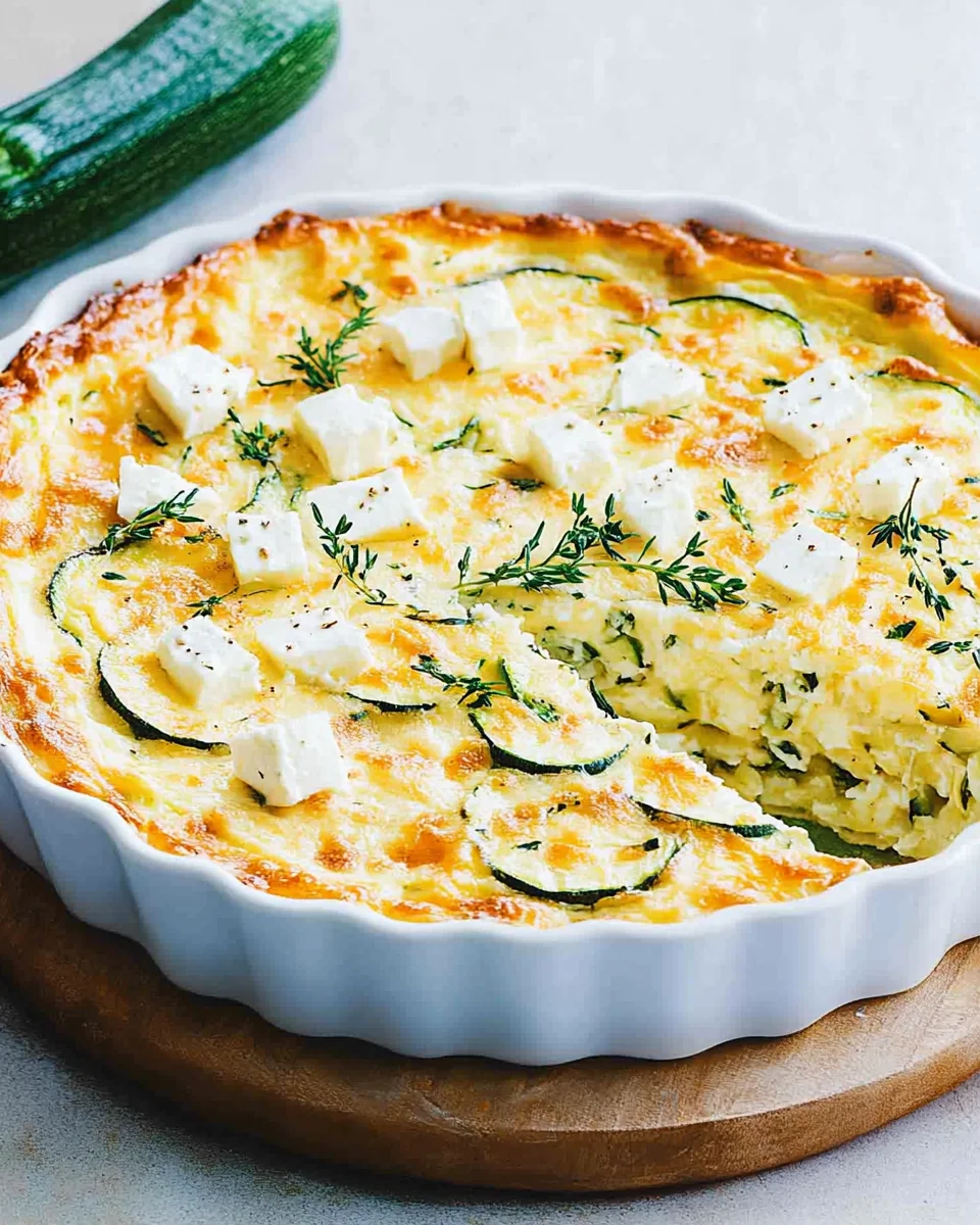 Zucchini-Quiche