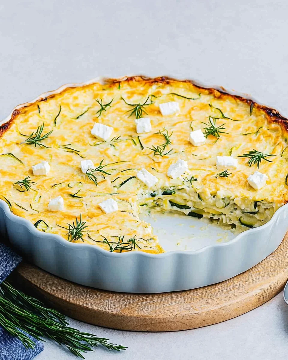 Zucchini-Quiche