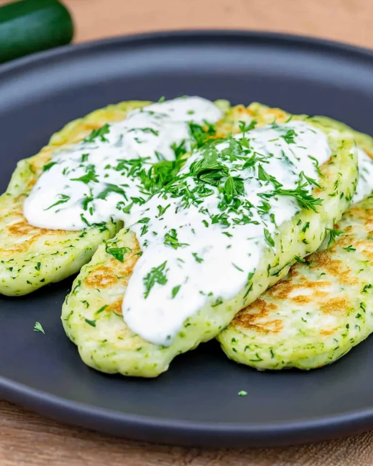 Zucchini Puffer – einfach & schnell