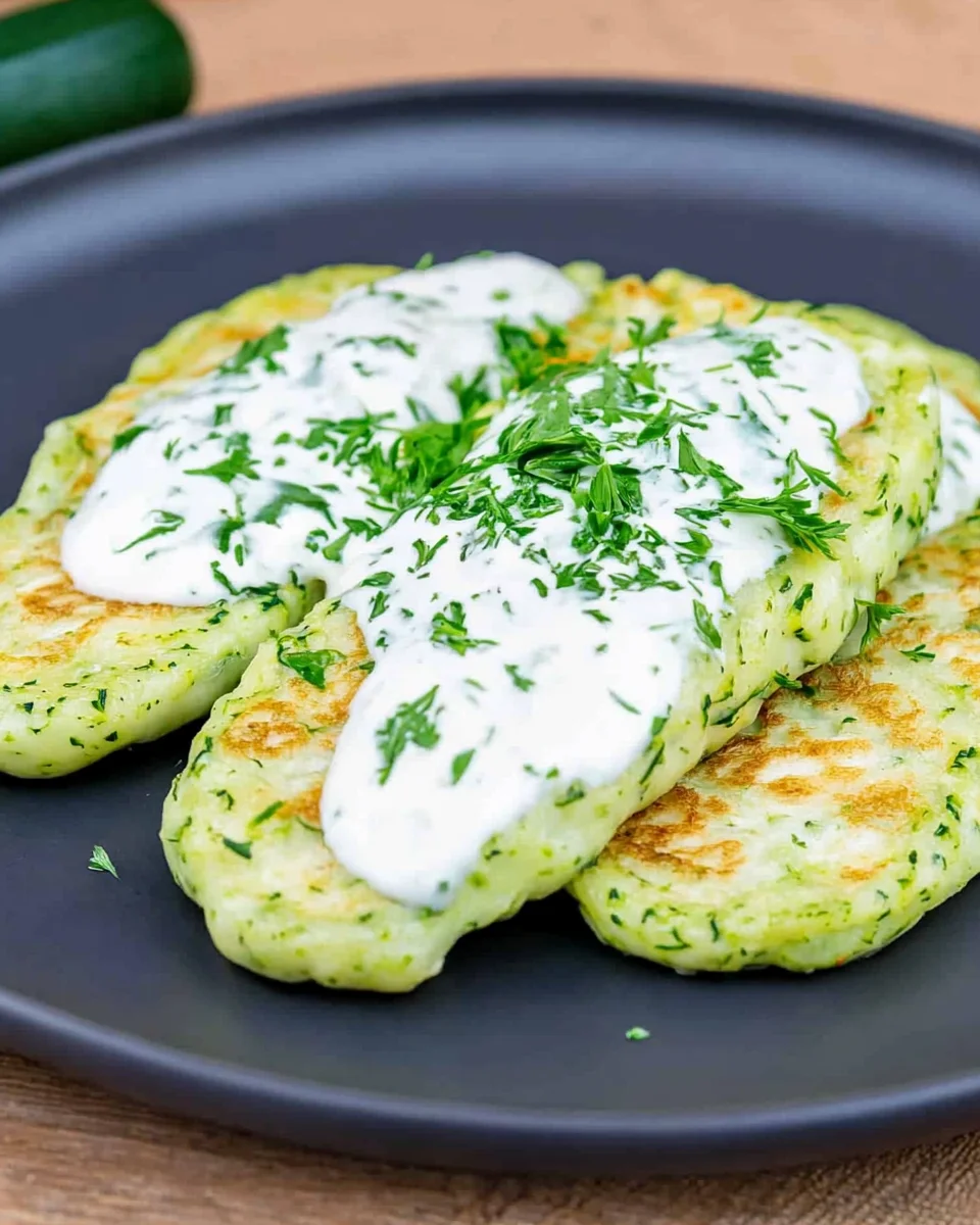 Zucchini Puffer – einfach & schnell